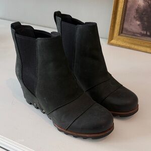 Sorel Black Ankle Boots